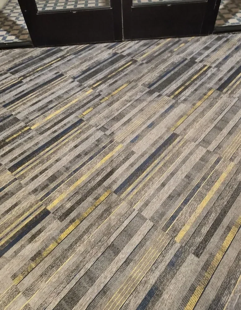 Looped pile carpet detail